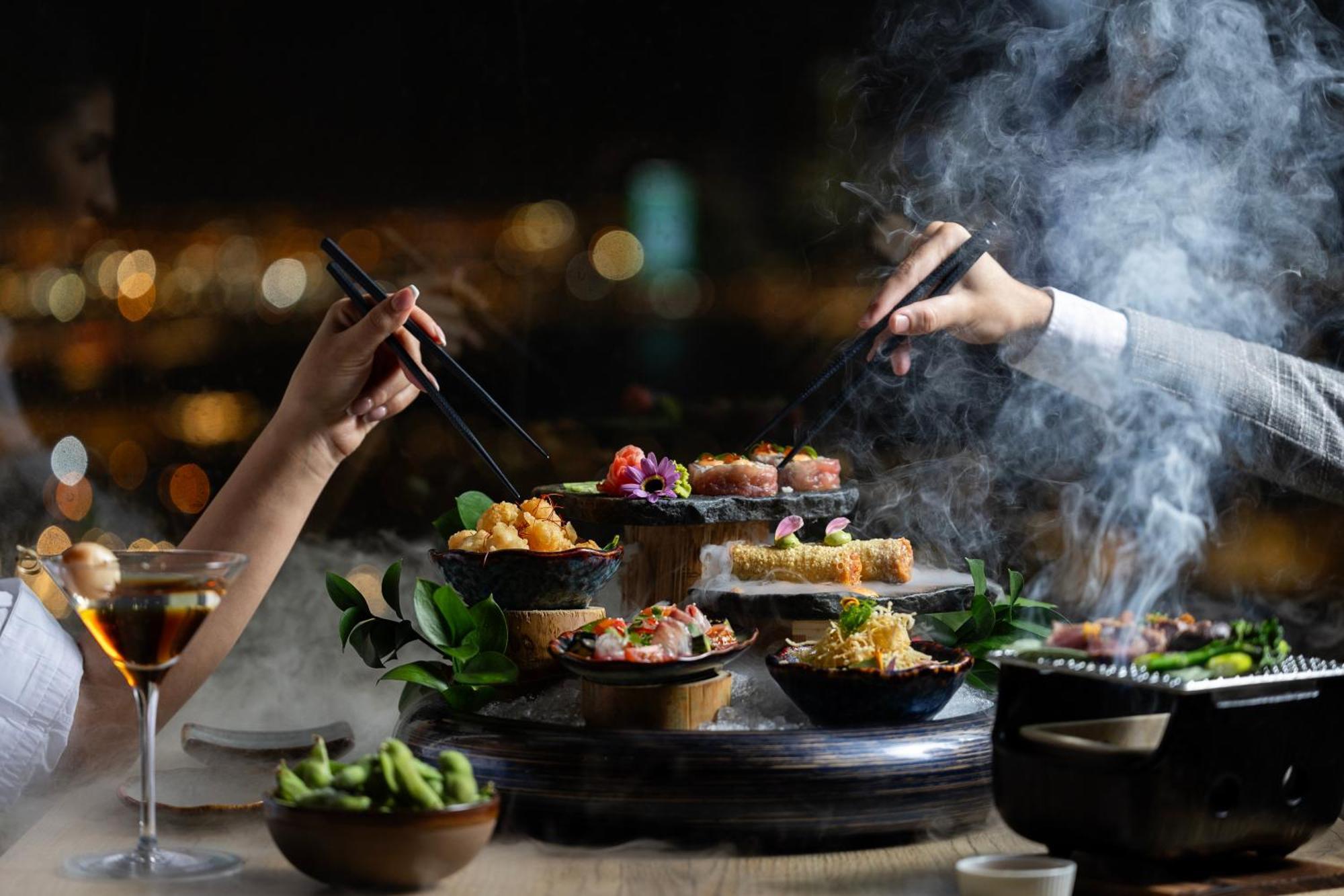 بارك حياة الدوحة المظهر الخارجي الصورة A selection of dim sum