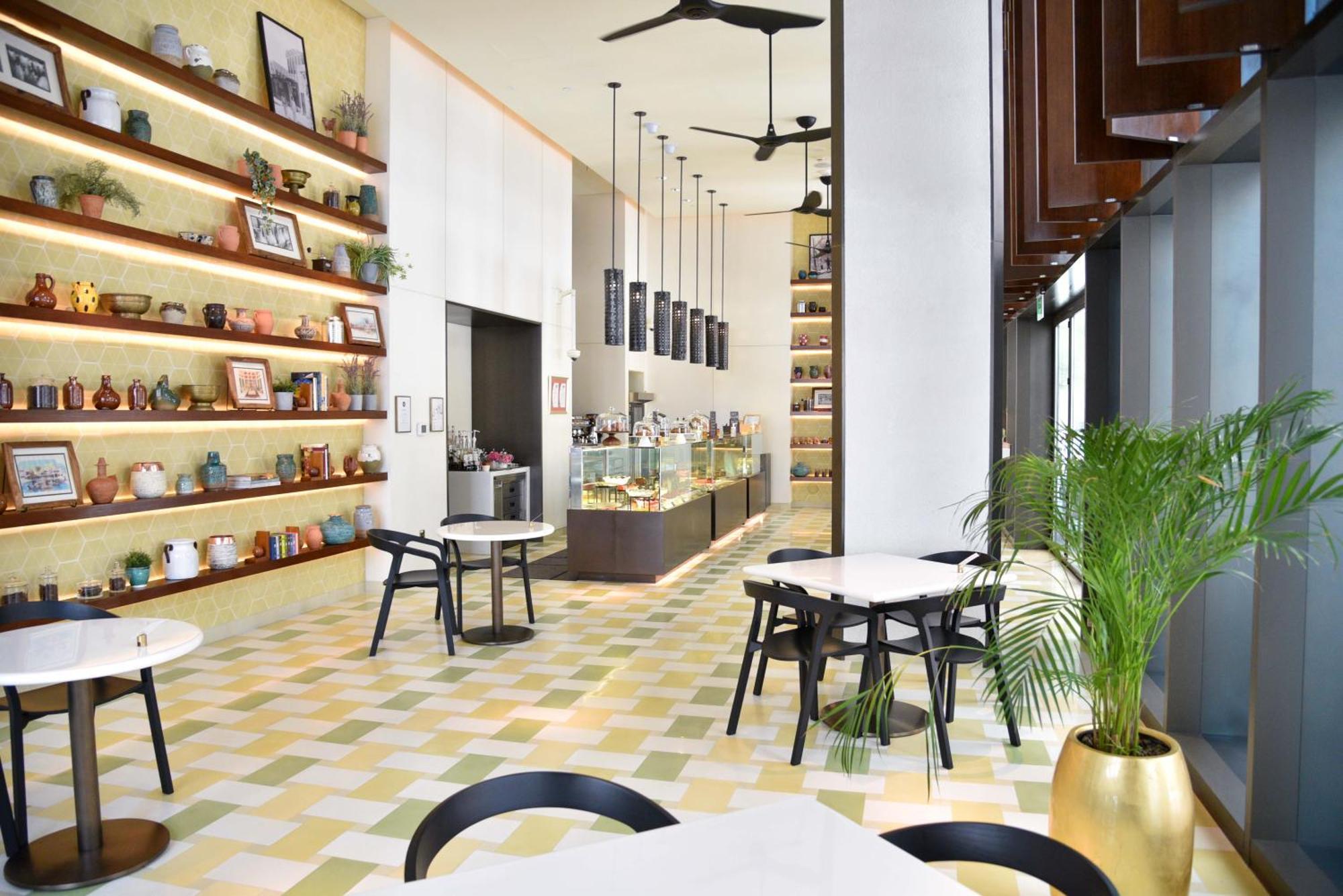 بارك حياة الدوحة المظهر الخارجي الصورة The interior of the restaurant